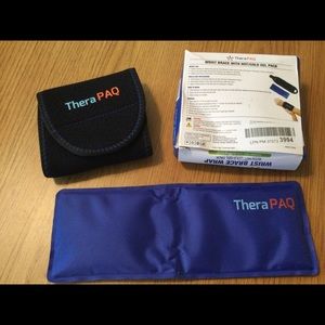 TheraPAQ Wrist Brace Wrap with Hot/Cold Gel Pack, Wrist Support Brace